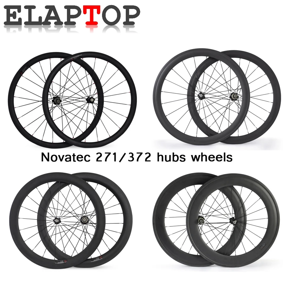 Novatec A271SB 23 мм широкий V тормоз 38 50 88 комплект карбоновых колес Clincher Трубчатые 700c