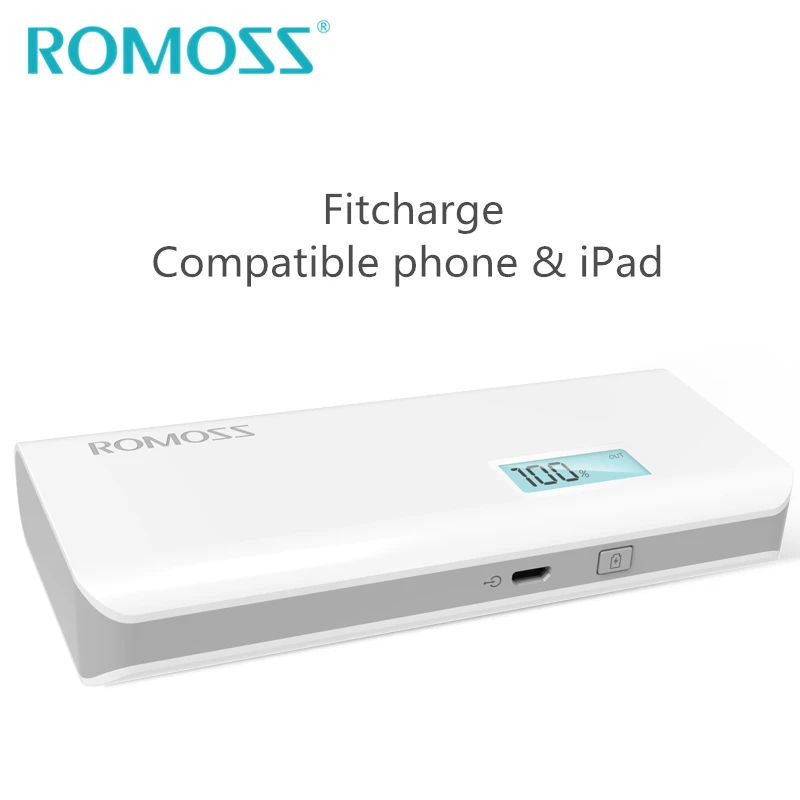 ROMOSS Sense 4 Plus, 10000 мА/ч, внешний резервный аккумулятор 18650, внешний аккумулятор, зарядное устройство для samsung& iPhone xs