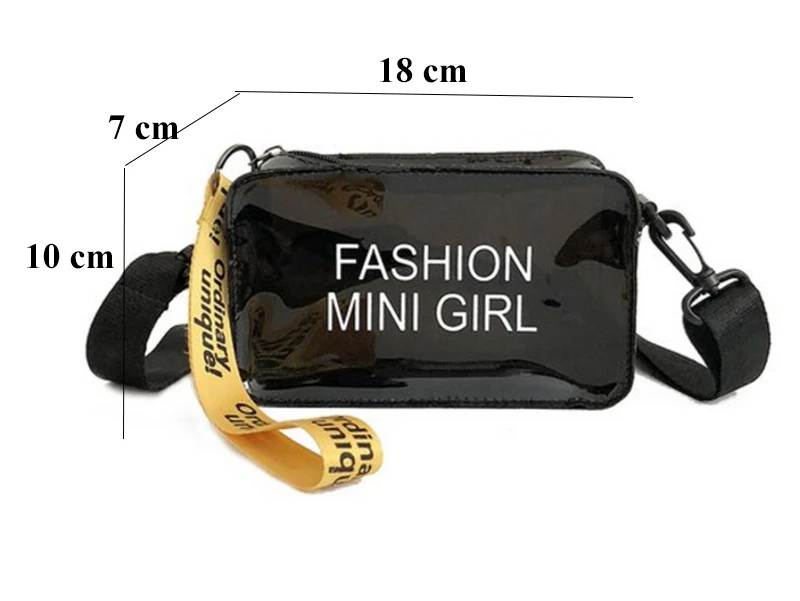 Трендовая Новая женская желеобразная сумка для телефона, сумка через плечо, женская прозрачная мини-сумка через плечо для телефона, прозрачная сумка через плечо для девушек