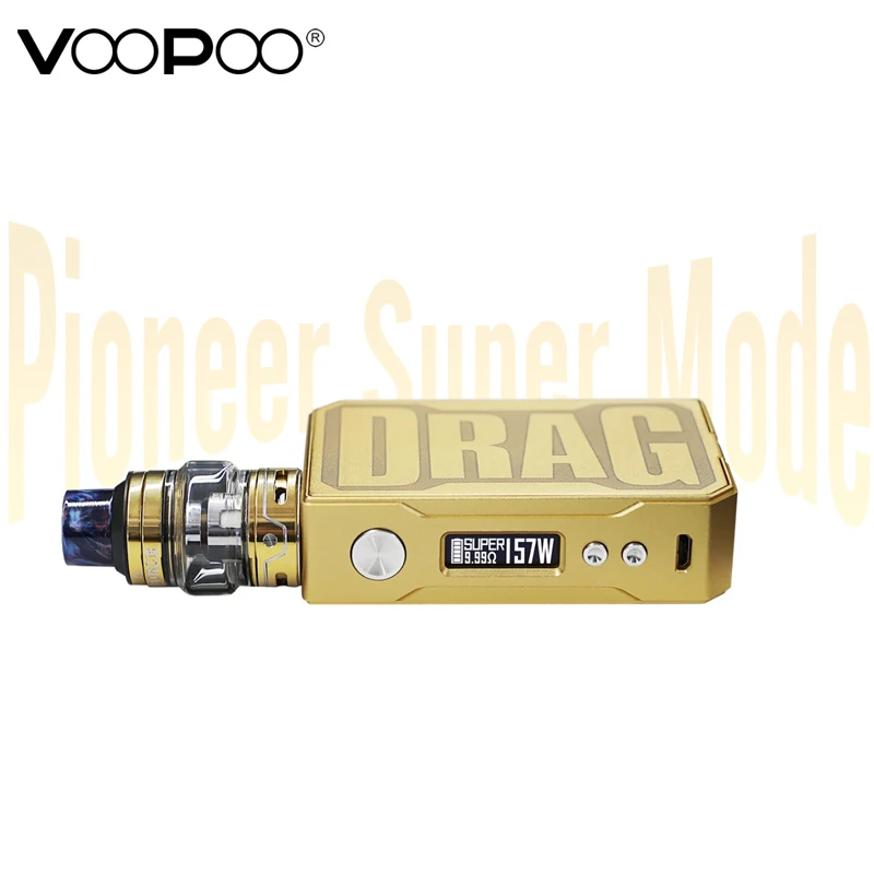 Оригинальный испаритель VOOPOO Drag X007 полный комплект Voopoo 157W бокс мод вейп с баком