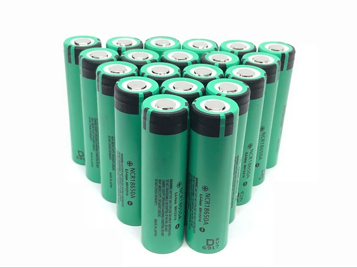 

18pcs/lot New Original Battery For Panasonic NCR18650A 3100mah 18650 3.7V Rechargeable Lithium Flashlight Torch Batteries