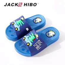 JACKSHIBO Kids Slipper Child Summer Sandals Open Toe Slip-on Kids Lightweight Home Floor Flat Water Shoes Unisex New design