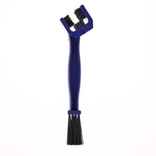 New Cycling 80g Plastic Motorcycle Bicycle Chain Clean Brush Gear Grunge Brush Cleaner Blue Outdoor Cleaner Scrubber Tool
