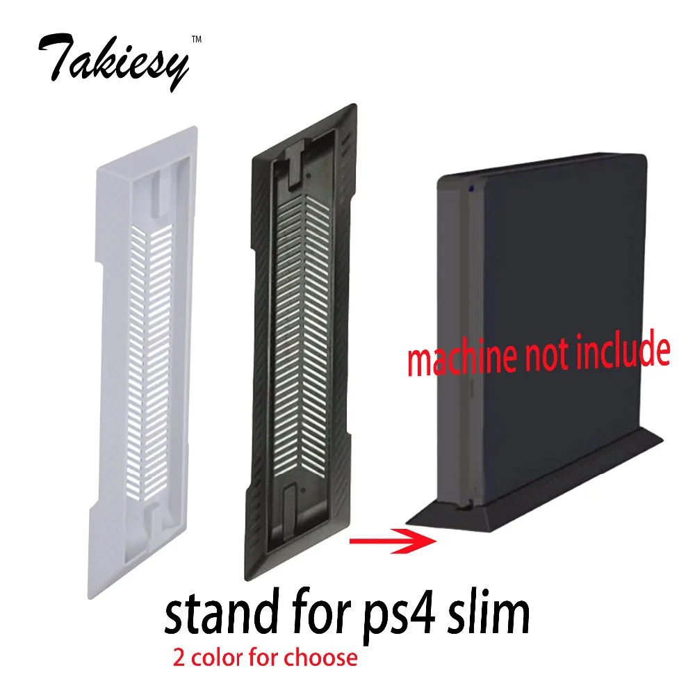 Черный или белый цвет фотодержатель для Sony PS4 Slim 1 шт.|vertical stand|stand holder for ps4ps4 |