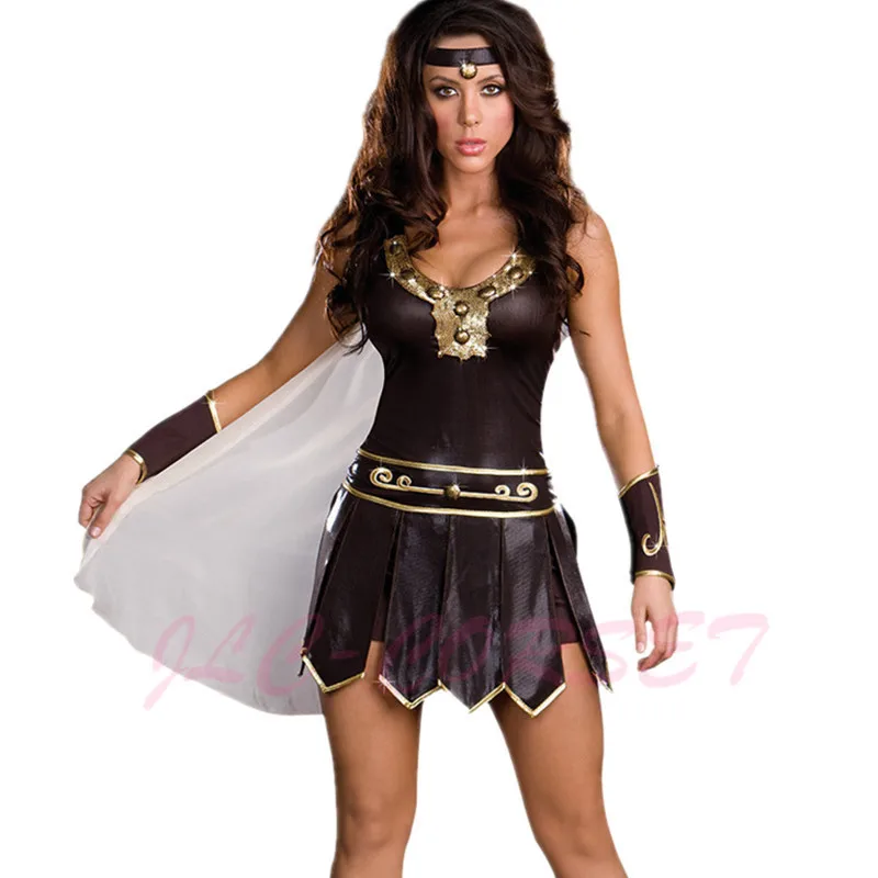 Halloween costumes for women Xena Gladiator Warrior Queen Princess