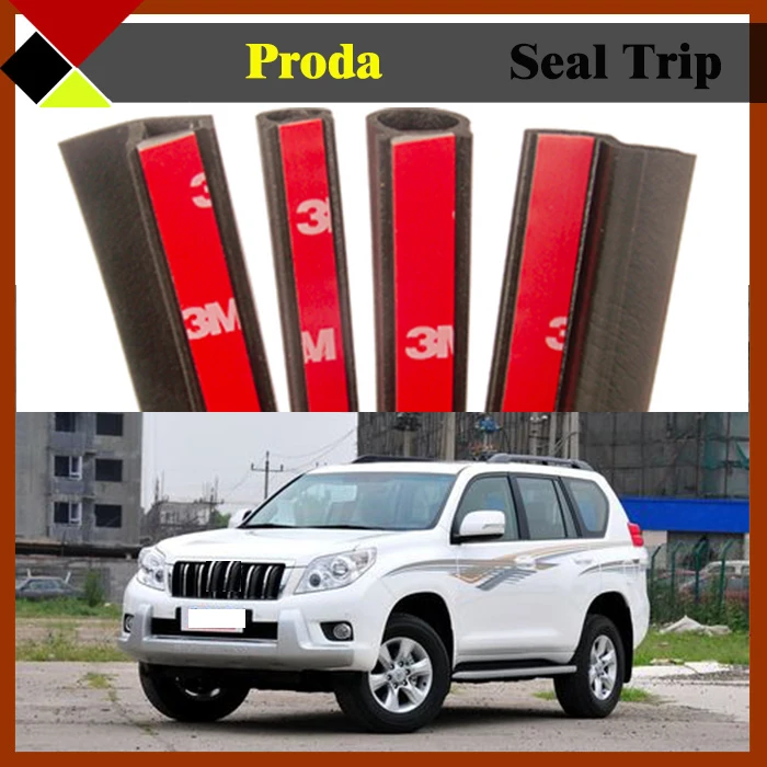 

Car Rubber Weatherstrip Protector Seal Strip Sealing Hollow Noise Control High Quality Fit Prado Engine Trunk Door