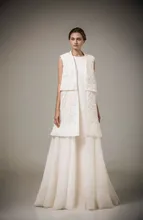 Nach Maß 2016 Schöne Elegante Weiße Formale Abendkleider Dubai Kaftan Applikationen Muslimischen Abendkleid