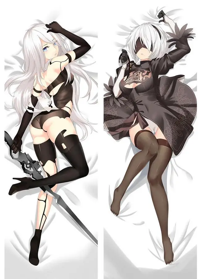 Новая Горячая игра Dakimakura NieR: Automata jorha 2B обнимающий тело наволочка чехол постельные принадлежности - Цвет: K