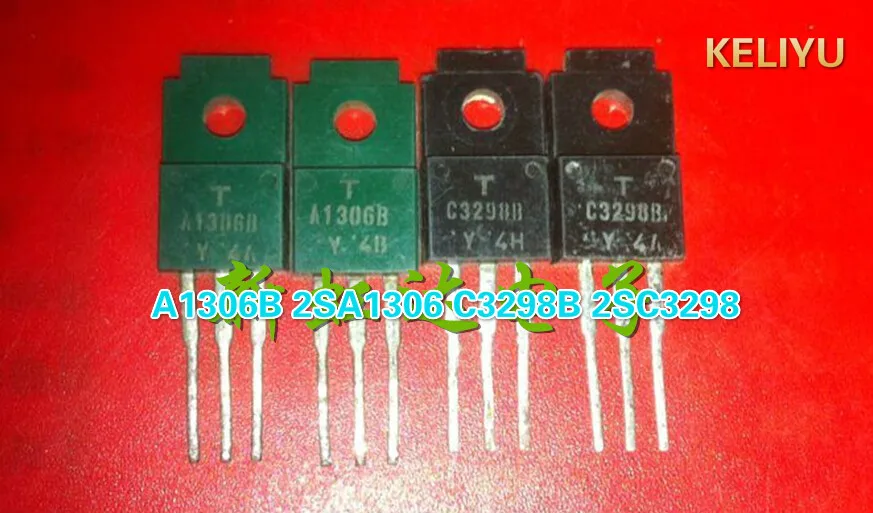 2pairs 2SA1306-Y//2SC3298-Y 2SA1306//2SC3298 A1306//C3298 Transistor