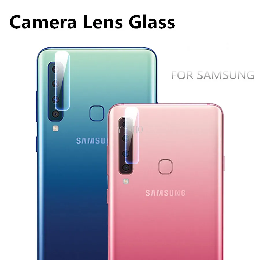 2 в 1 для Samsung Galaxy A20 A30 A40 A50 A70 S10 PLUS LITE S10E защита экрана камере стекло закаленное