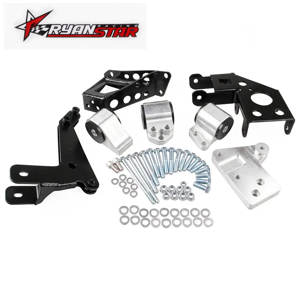 RYANSTAR New 70A K20 K24 K SERIES ENGINE MOUNTS MOTOR SWAP KIT for 92