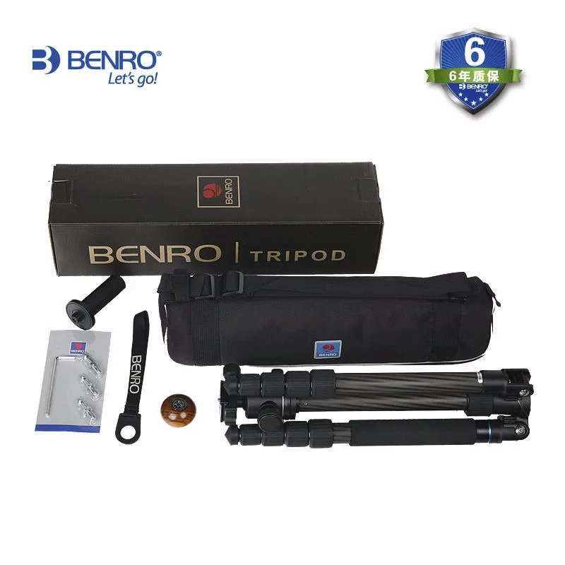 BENRO C1692TB0 карбоновый штатив монопод может сложить изменение альпенштоков+ сумка для переноски комплект, максимальная загрузка 8 кг