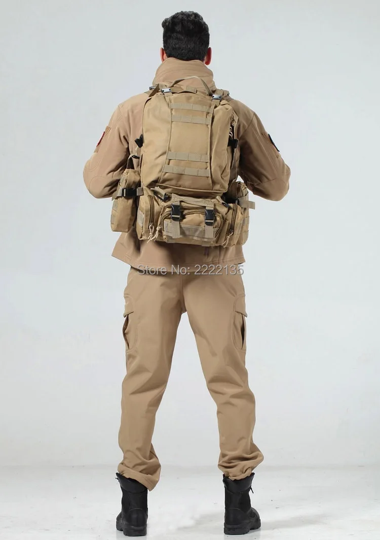 fleece camouflage jacket