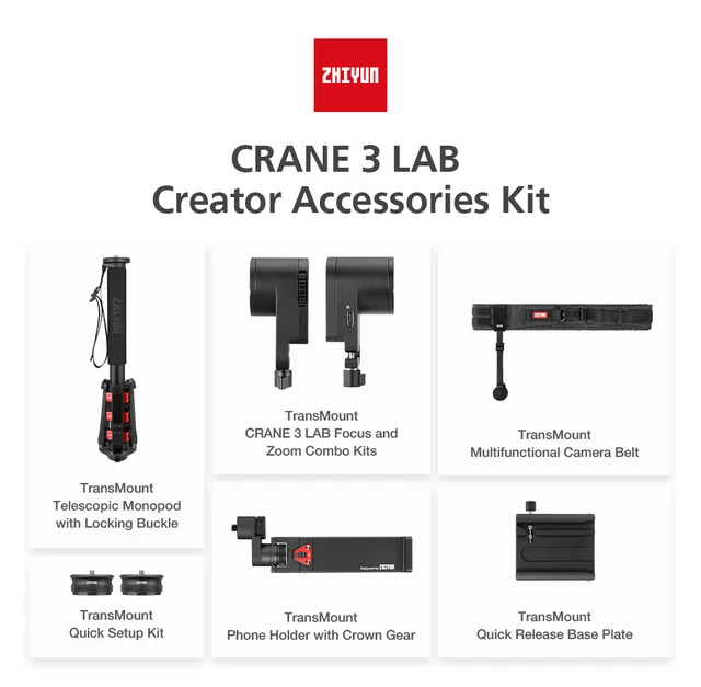 Zhiyun Crane 3 Lab Creator Accessory Kit
