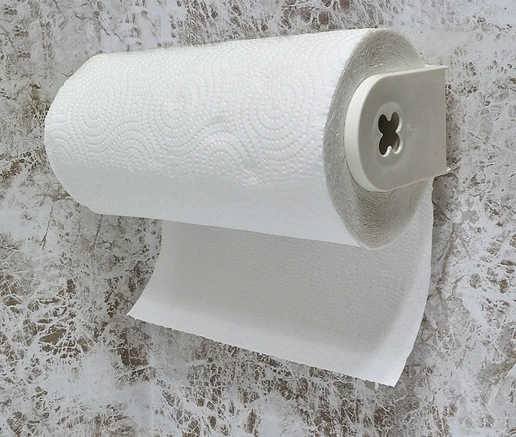 

Bathroom Kitchen Paper Holder Hanger Tissue Roll Towel Rack Bathroom Toilet Sink Door Hanging Storage Hook Holder Rack