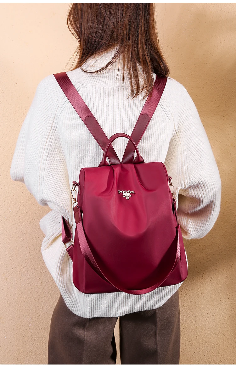 Модные высококачественные рюкзаки для отдыха женский рюкзак Oxford Кошелек Противоугонный Mochila Feminina женский рюкзак для девочек школьный