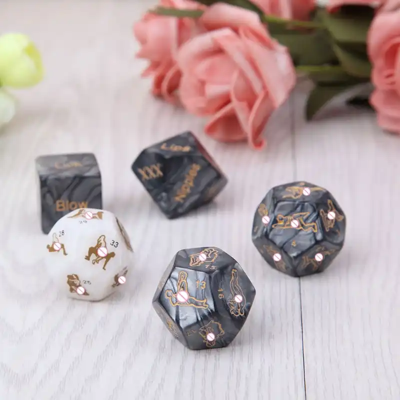 Gratuit Images 5pcs Set Sex Dice Fun Adult Humour Game Erotic Love Sexy Posture dernière par