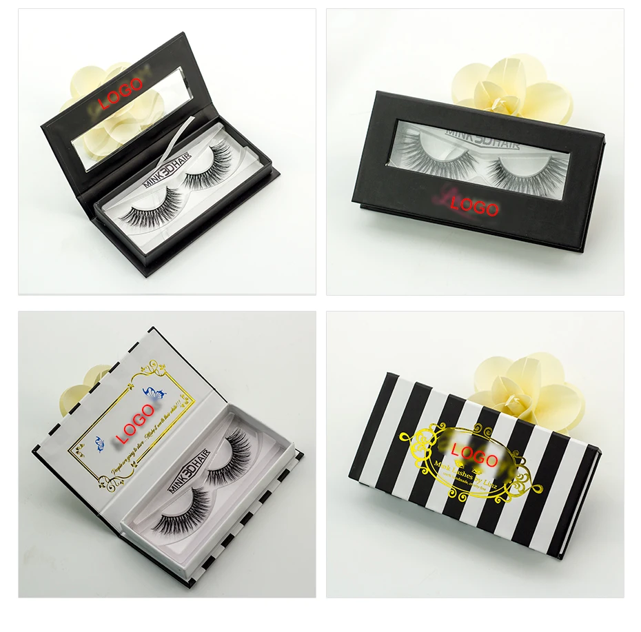 Настроены норки Lashes Box Высокое качество накладные Eyelahses посылка с вашим логотипом