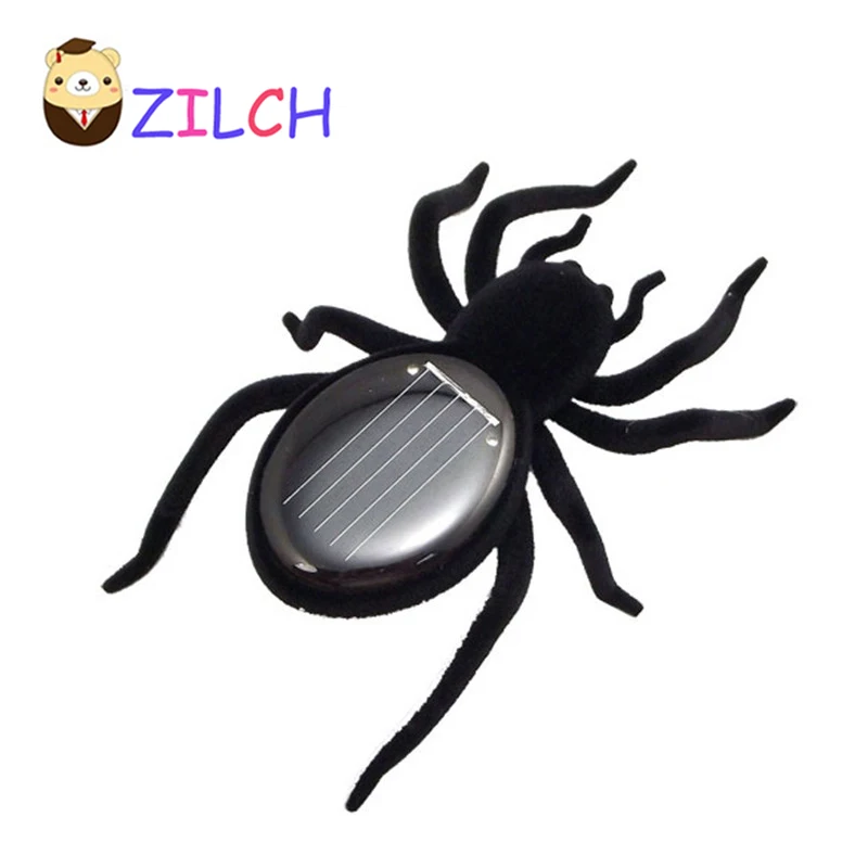 

Solar Spider Tarantula Educational Robot Scary Insect Gadget Trick Toy Solar Toy juegos solares Kids Toy Robot Toy Free Shipping