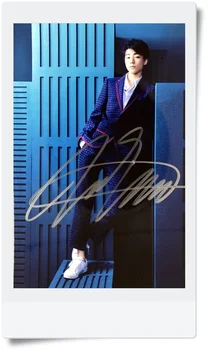 

signed TFBOYS Wang Junkai autographed photo 6 inches freeshipping 08201701
