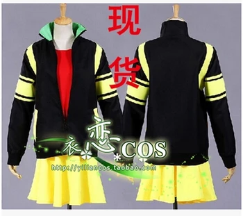 

Kagerou Project Kisaragi Shintarou ENE Actor Cosplay Costume lolita jacket +tshirt+skirt set