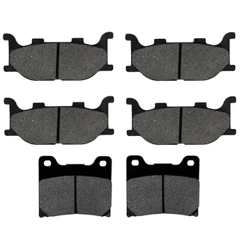 

Motorcycle 3 Pairs Front and Rear Brake Pads for Yamaha XVS1100 Dragstar 1999-2004 XVS 1100 A Dragstar Classic 2000-2007