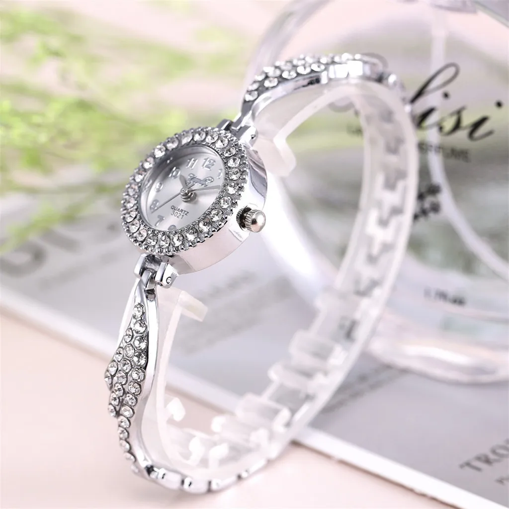 

Women's Individual Alloy Quartz Watch Women's Full Diamond Luxury Watch women watches Dress watch Party decoration gifts Femal