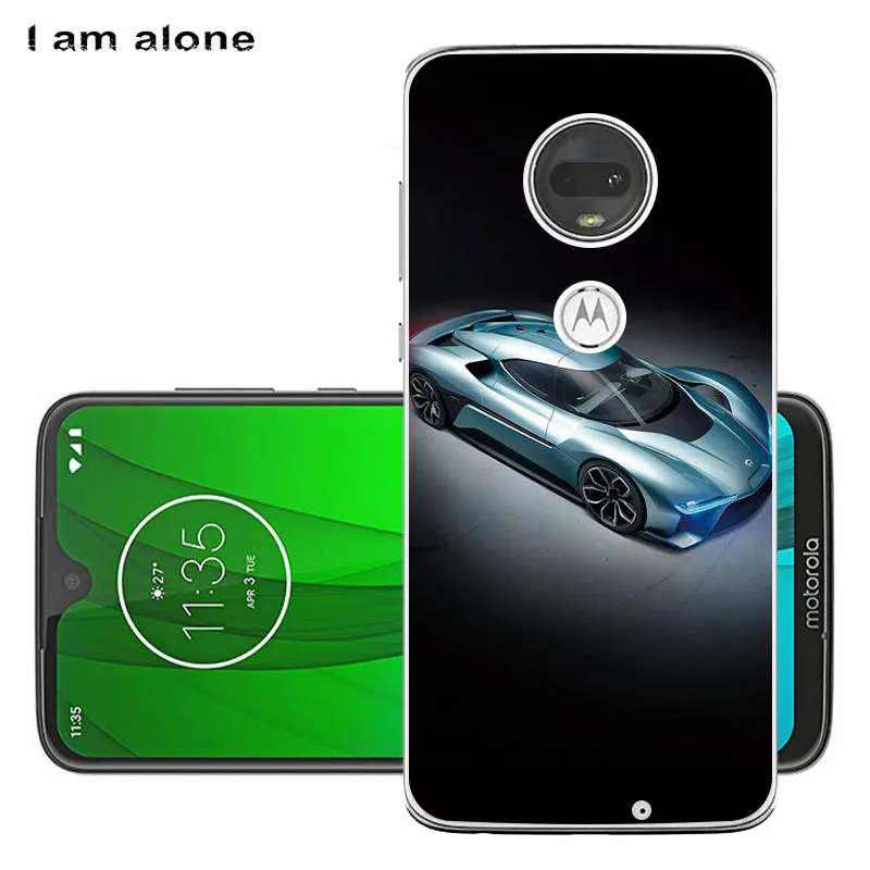 Чехлы для телефонов I am alone для Motorola Moto G7 G7 Play G7 power из мягкого ТПУ для мобильных телефонов модные сумки для Moto G7 - Цвет: Soft TPU S12