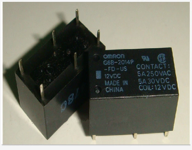 Горячая новинка G6B 2014P FD US 12VDC DC12V 5A OMRON DIP6|Реле| |