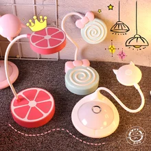 Креативный Диммируемый светодиодный настольный светильник для зарядки, лампа для спальни, настольная лампа для чтения книг, светильник для помещений, светодиодный Настольный светильник