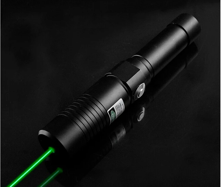 

Most Powerful Flashlight LAZER Burning Torch 532nm 1000000m 100W SOS Focusable Green laser pointer burn paper Light burn Cigar