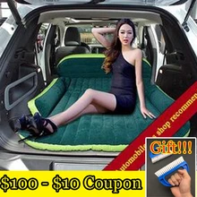 DHL! Надувной матрас для внедорожника, для путешествий, кемпинга, заднего сиденья автомобиля, матрас для сна с воздушным насосом, автомобильные аксессуары