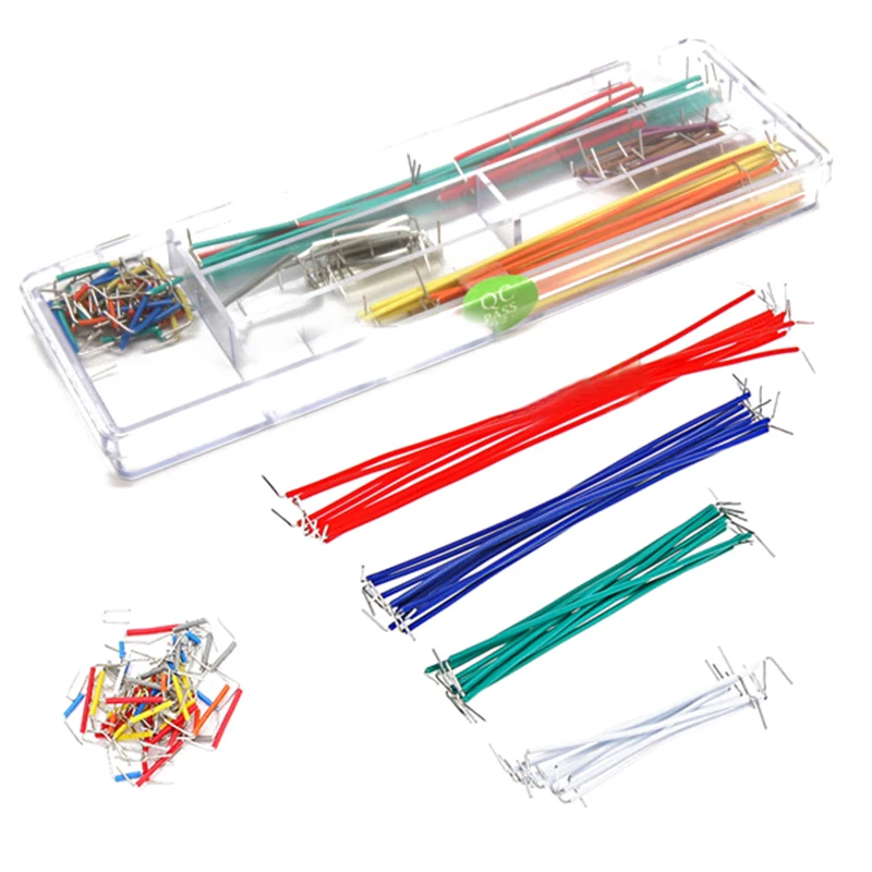 

2X 140pcs Solderless Breadboard Jumper Cable Wire Kit U Shape for Shield