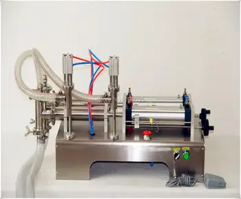 Semi-Automatic Double Head Pneumatic Liquid Shampoo Filling Machine Paste filling machine pneumatic liquid filler 100-1000ML ytk 30 500ml single head liquid softdrink pneumatic filling machine