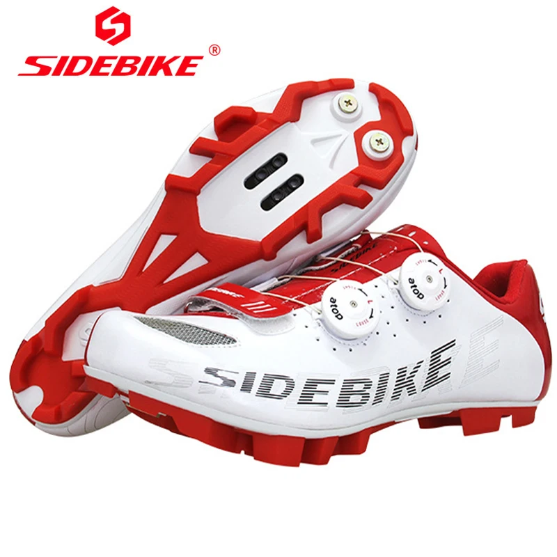 

SIDEBIKE Ultraligero Biking MTB Cycling Shoes Men Bike White Zapatillas Deportivas Hombre Breathable Zapatos Ciclismo Sapatilha