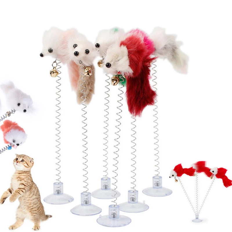 

Sale Pet Toys Elastic Pen Fake MouseToys Interactive Kitty Scraper Cat Products Supplies
