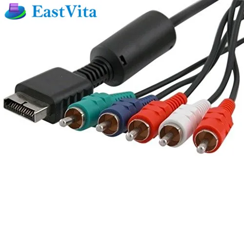 EastVita 1,8 м HD 1080P компонентный кабель для PS2 PS3 консоль RCA аудио видео компонентный av-кабель для playstation lcd HDTV кабели