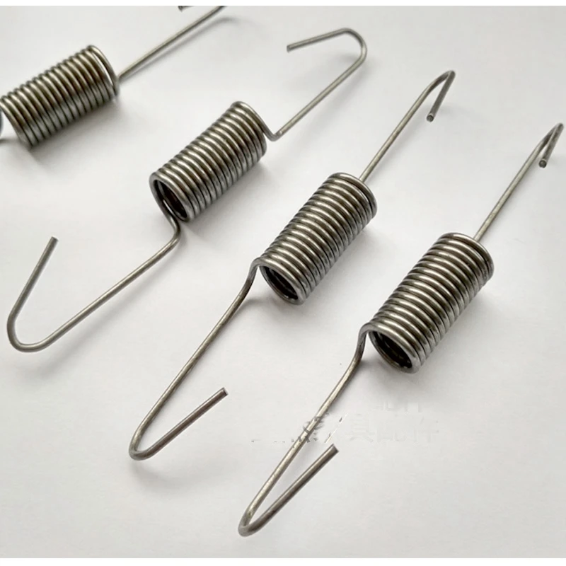 

10pcs iron wire 1.5mm hook spring furniture parts sofa spring 10mm length