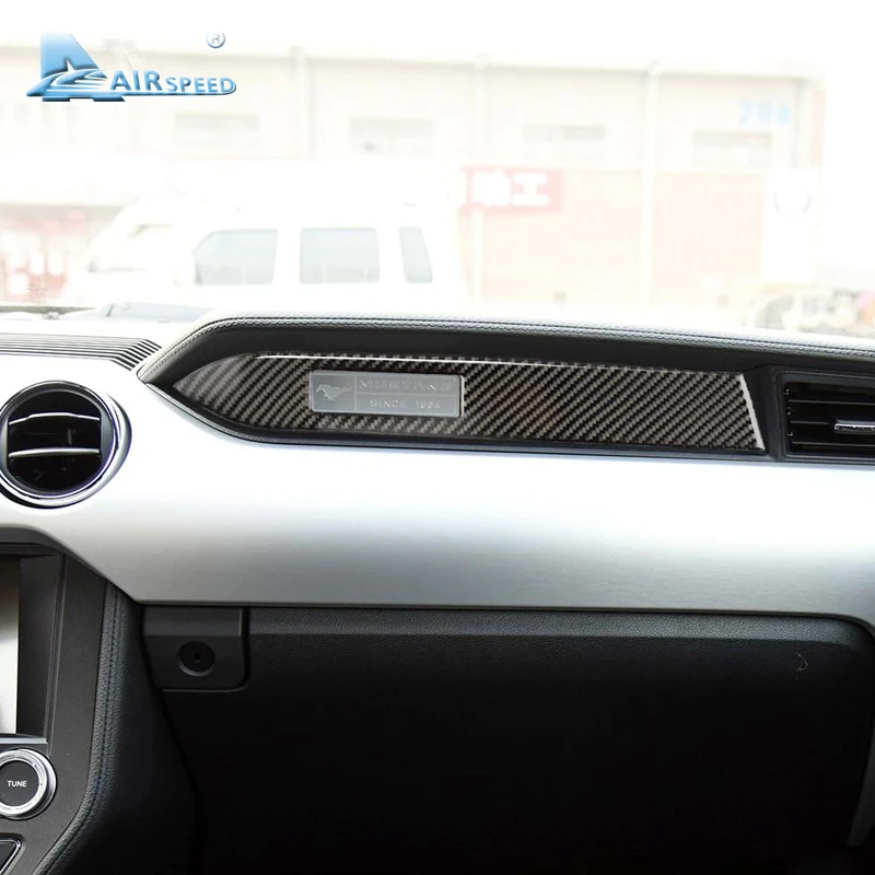 Наклейка на заднее сиденье для Ford Mustang 2015 2016 2017|seat side|carbon dashboardcarbon fiber dashboard |