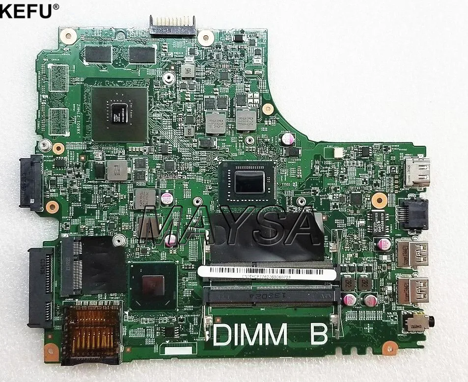 CN-0PFPW6 Fit For DELL INSPIRON 2421 3421 5421 laptop motherboard 2127U GT625M mainboard 12204-1 DNE40-CR PWB:5J8Y4 REV:A00 | Компьютеры и
