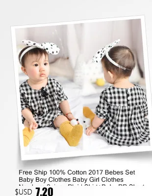 Одежда для маленьких мальчиков; клетчатый комбинезон; Одежда для маленьких девочек с ручной отделкой; детская одежда