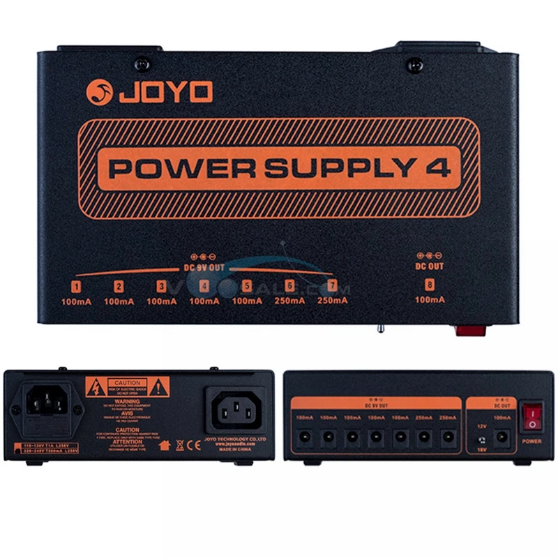 JP-04 источник питания 4 JOYO 8 независимый 9 в 12 В 18 в выход JP04 JOYO гитарный эффект педали Электропитание аксессуары для гитары