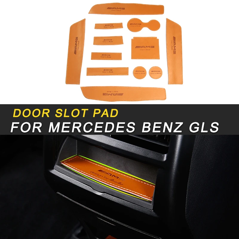 

For Mercedes Benz GLS Car Care Door Gate Protector Cover Auto Anti-Kick Mat Pad Interior Accessories