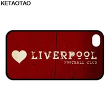 KETAOTAO I love Liverpool Ретро красный чехол для телефона s для iPhone 4S 5C 5S 6S 7 8 Plus X для samsung NOTE чехол из мягкого ТПУ резины силикона