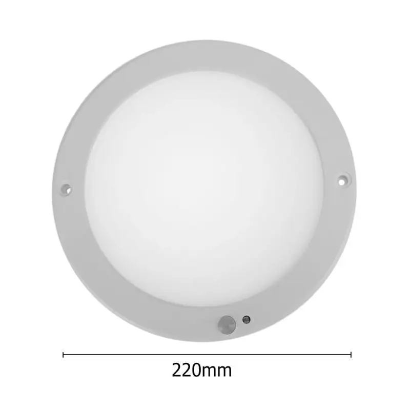 Светодиодный Светильник-ночник с круглым PIR датчиком движения, светодиодный панельный светильник, ультра тонкий потолочный светильник, потолочный встраиваемый светильник 15 Вт 18 Вт