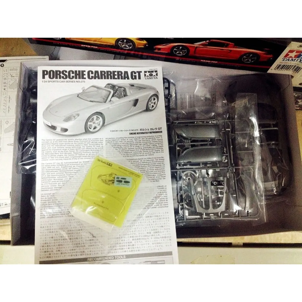 Tamiya 24275 1/24 Carrera GT мотор точно воспроизводимый масштаб сборка модель автомобиля