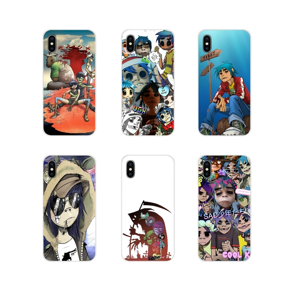 

For Huawei P8 9 Lite Nova 2i 3i GR3 Y6 Pro Y7 Y8 Y9 Prime 2017 2018 2019 Fashion Gorillaz Accessories Phone Cases Covers