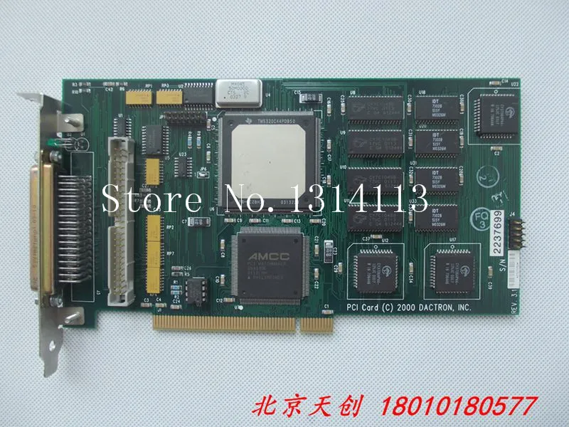 

[SAA] Beijing spot! PCI CARD (C) 2000 DACTRON, INC acquisition card data acquisition card