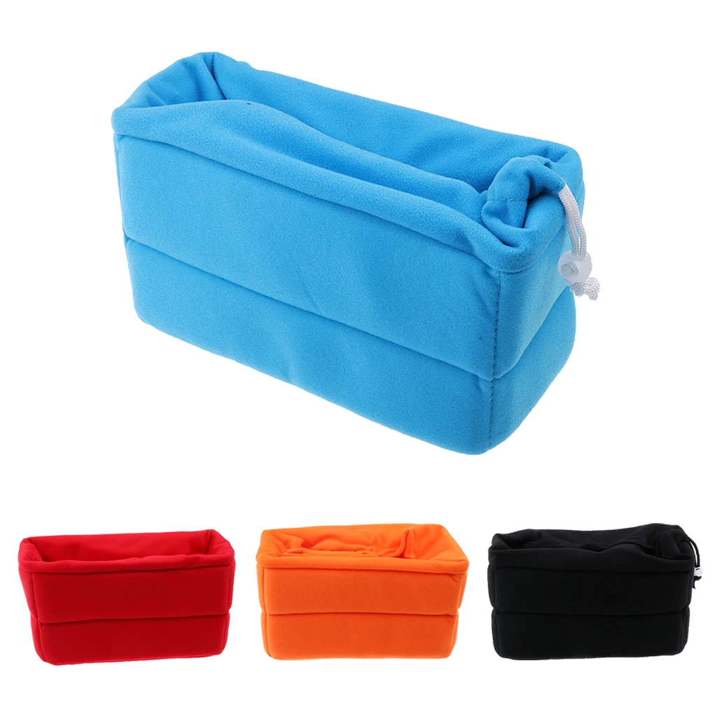 

Shockproof Soft DSLR SLR Camera Insert Padded Partition Camera Lens Bag Handbag Case