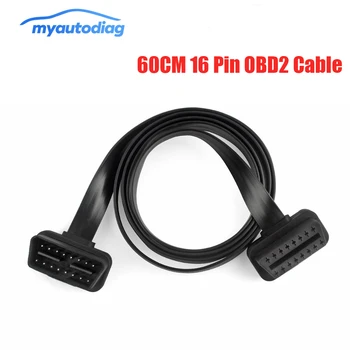 

New Noodle OBD2 Extension Cord OBDII 60CM 16Pin ELM327 Male To Extension cable OBD 2 Auto Car Diagnostic Cable Connector Adapter